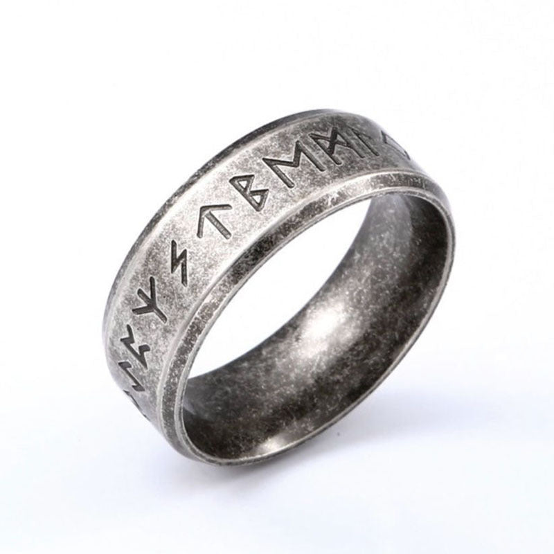 Korean Vintage Stainless Steel Ring