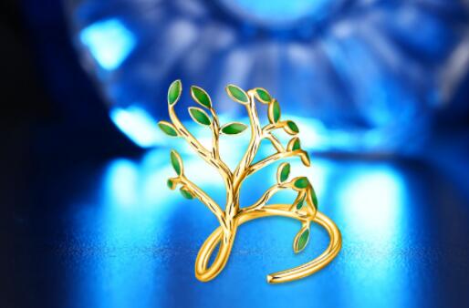 925 Silver Leaf Ring