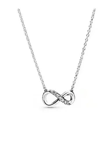 Silver Eternity Necklace