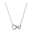 Silver Eternity Necklace
