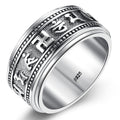 Men's Sterling Silver Rotary Ring
