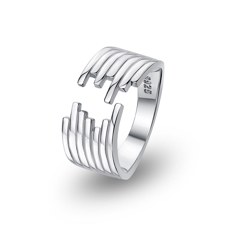 Simple Design Sterling Silver Ring