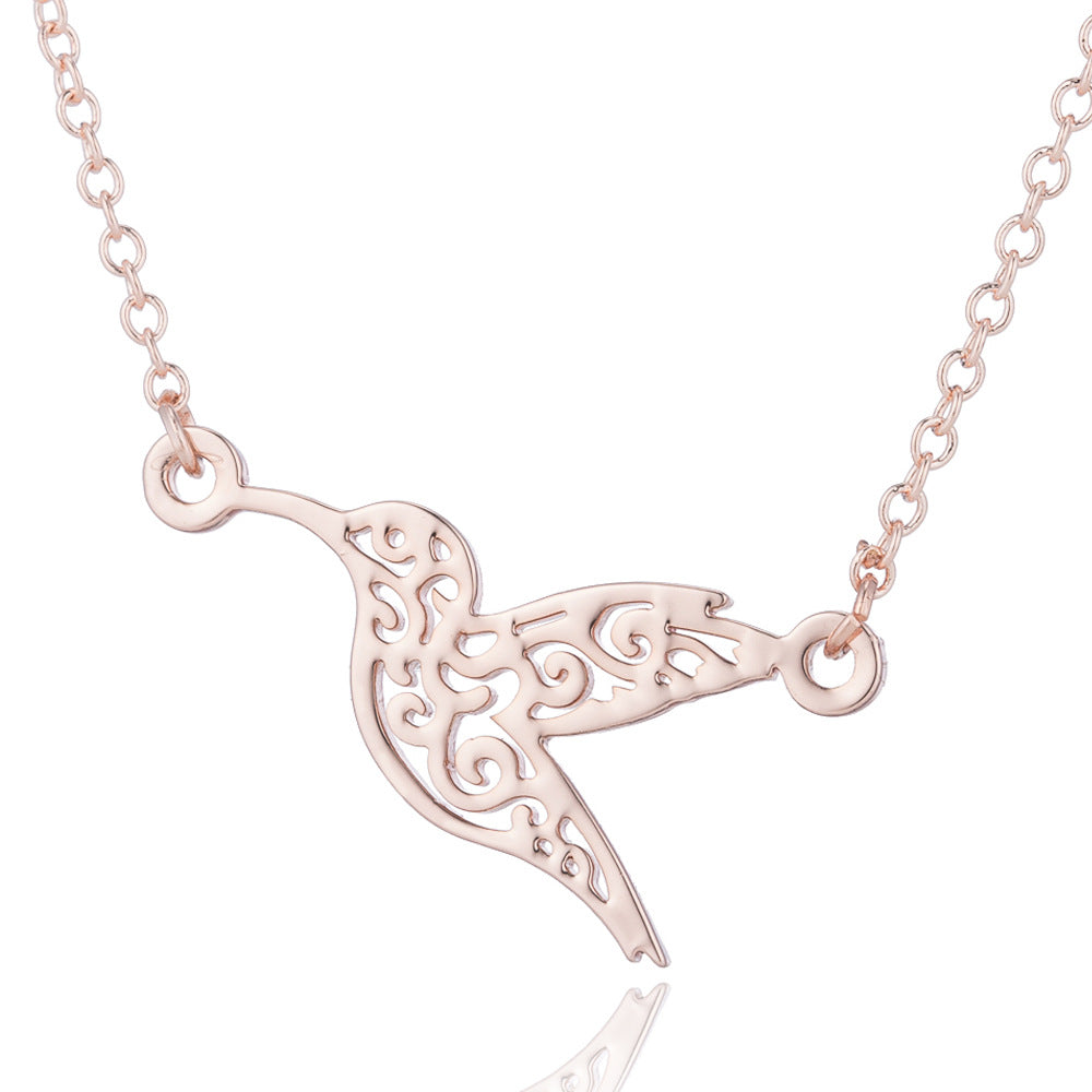 Spring Accessories Minimalist Stainless Steel Pendant Necklace