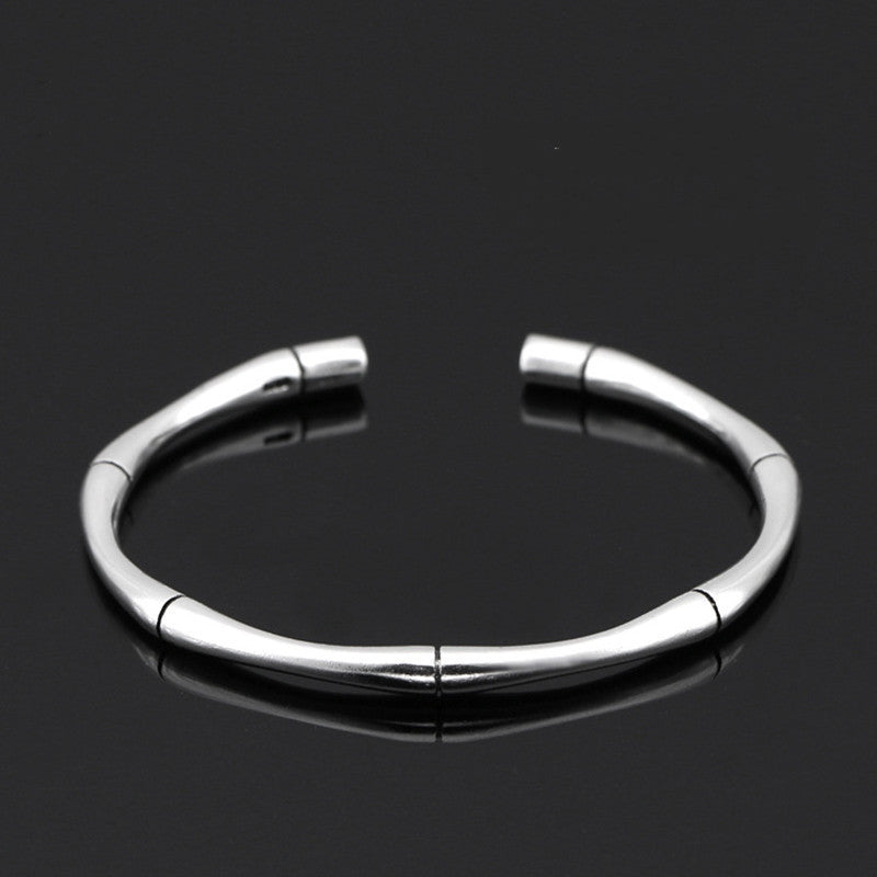 Men's Copper Silver-Plated Bracelet