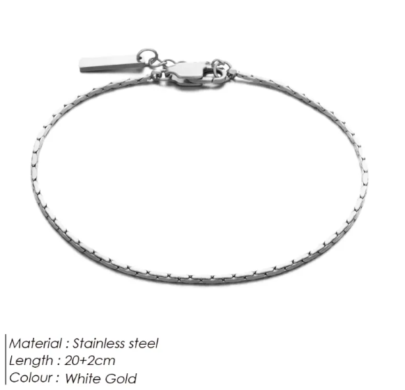 Men's Minimalist Titanium Steel Bracelet