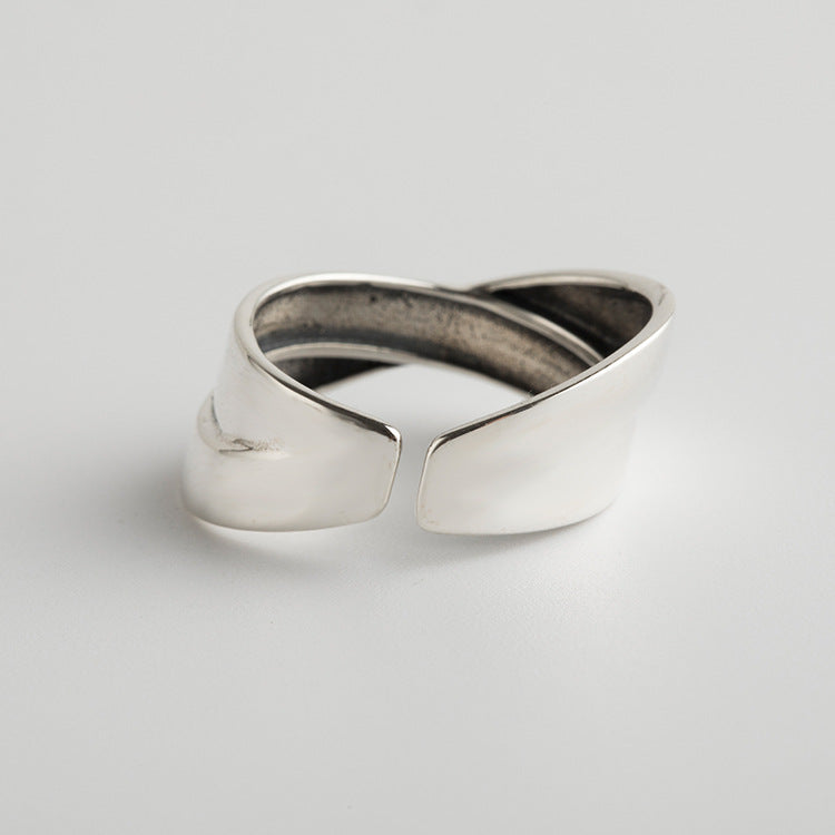 Minimalist Open Silver Ring