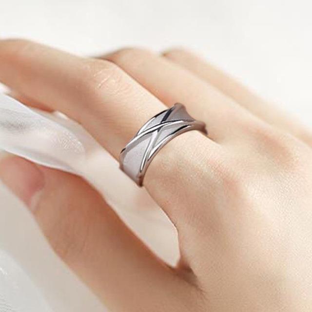Platinum Fashion Alloy Ring Ornament
