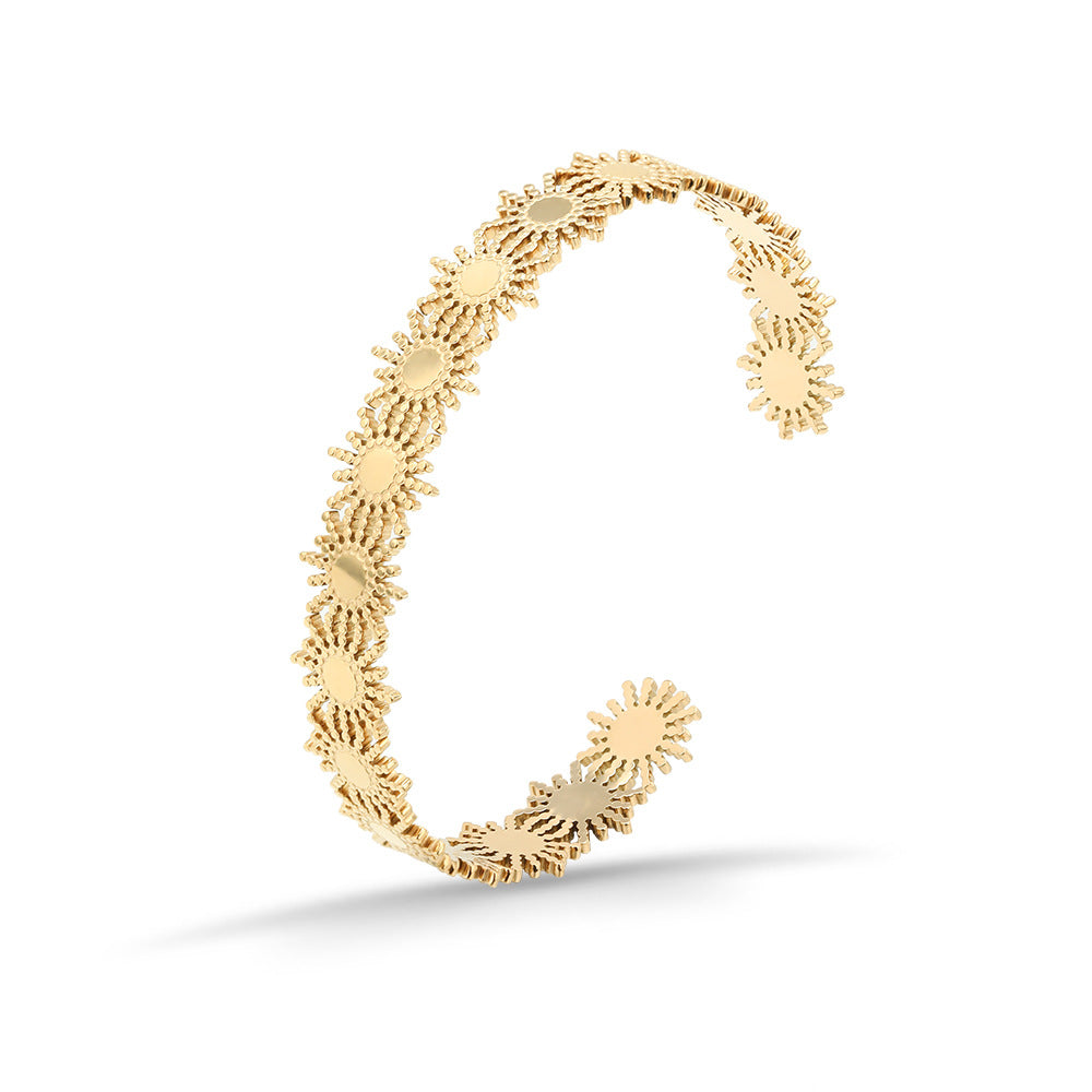 New Ladies C-Shaped Stainless Steel Bracelet