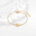 Stainless Steel Six-pointed Star Titanium Bracelet