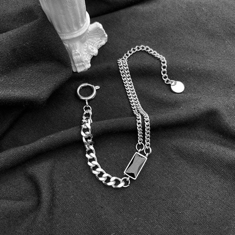 Cool Wind Punk Retro Titanium Steel Bracelet Accessories
