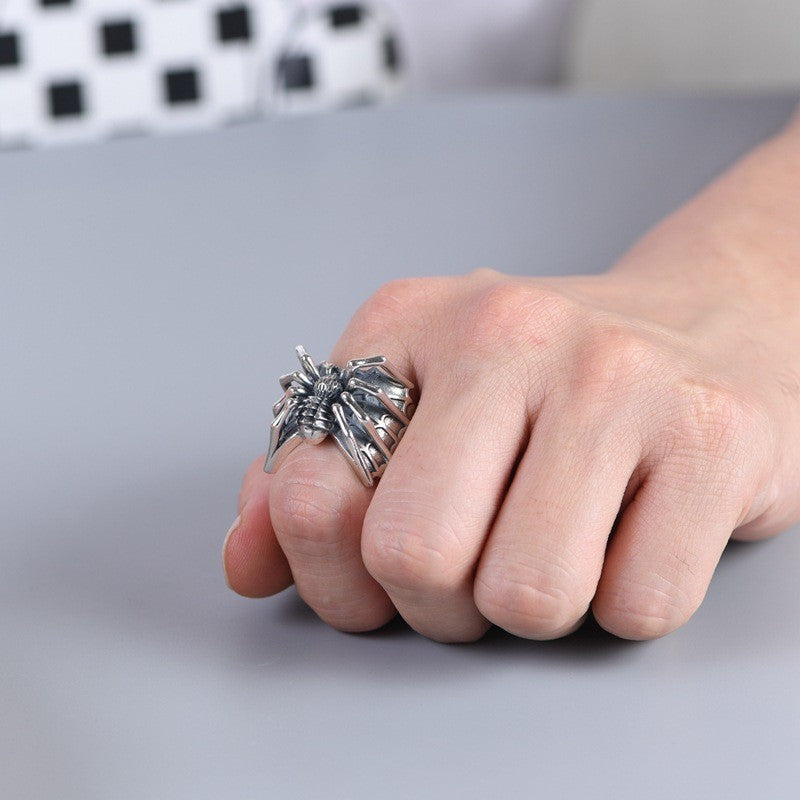 Vintage Spider Ring with Eight Claws