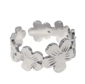 BLOMSTER Ring - Trendy Titanium Steel Ring (Single)