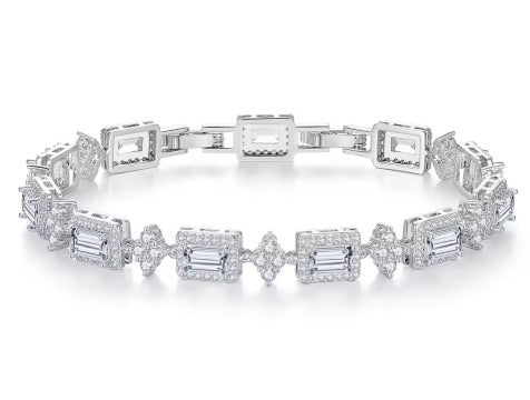 Zircon Bracelet - Silver