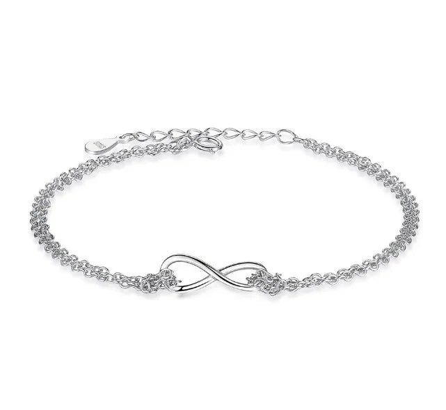 Silver Infinity Bracelet