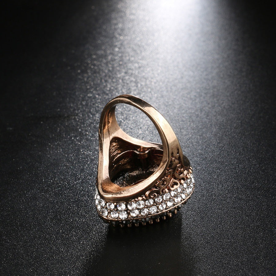 Luxury Vintage Ring for Women - Turkish Indian Bridal Jewelry
