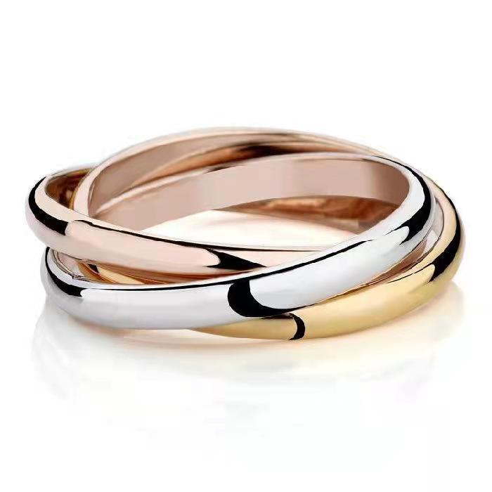 Titanium Steel Three-Ring