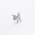 Henson Titanium Steel Butterfly Ear Cuff Earrings